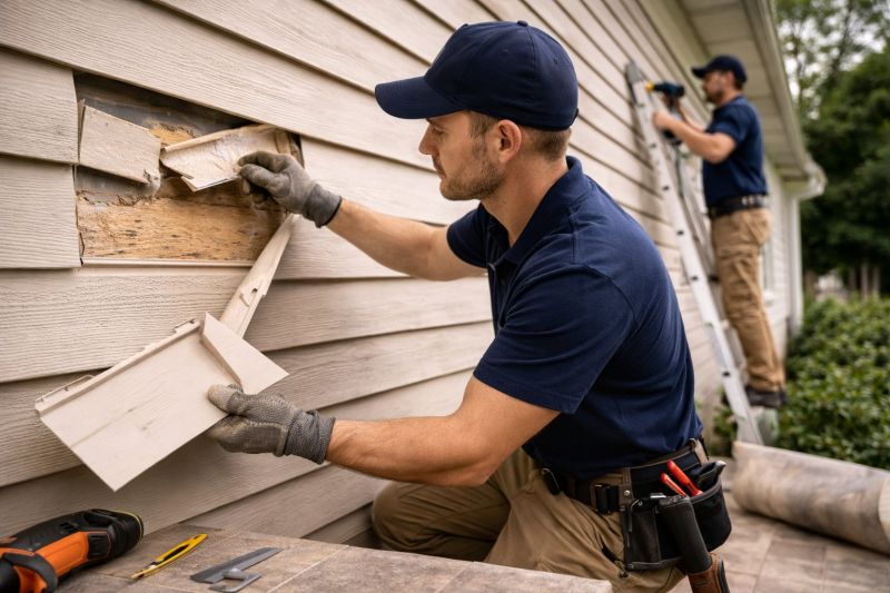 Siding Repair in Darien, CT