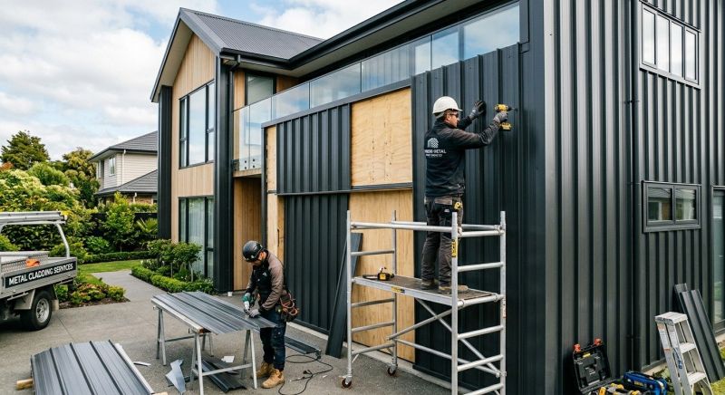 Steel Cladding Installation in Bridgeport, CT