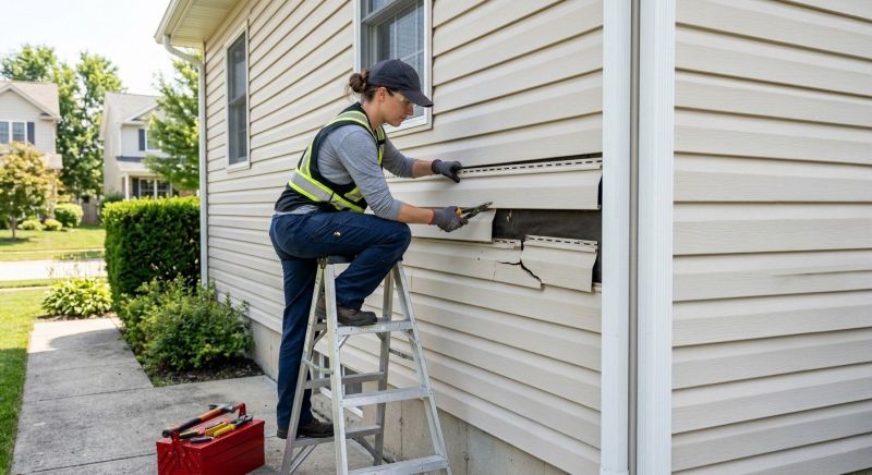 Vinyl Siding Repair in Sandy Hook, CT