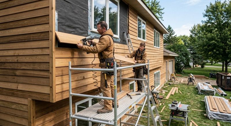 Wood Barn Siding Installation in Bridgeport, CT