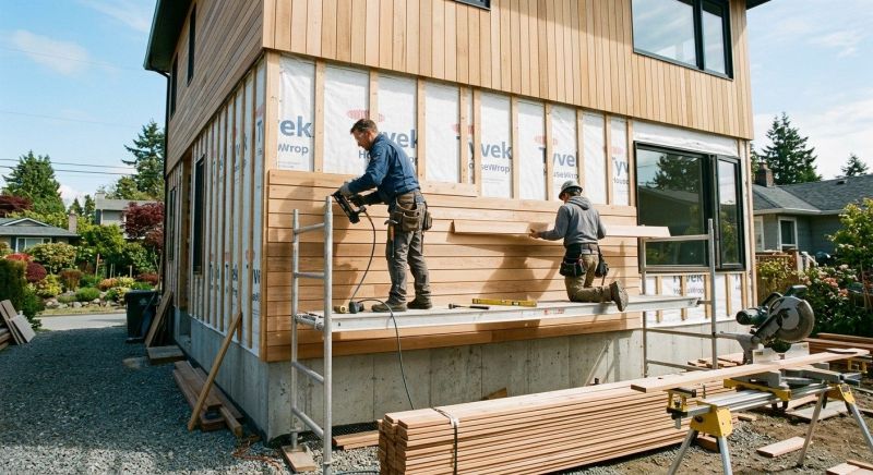 Wood Cladding Installation in Monroe, CT