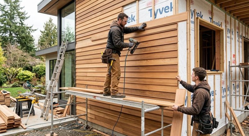 Wood Cladding Installation in Orange, CT