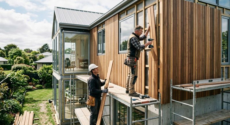 Wood Cladding Installation in West Haven, CT