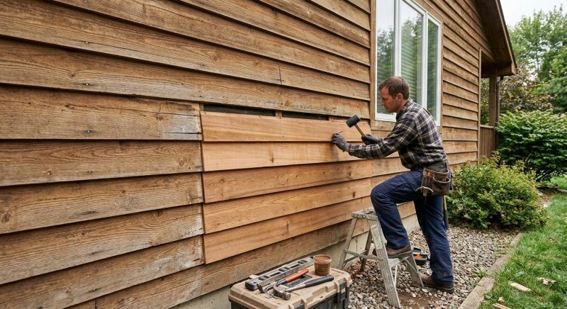 Wood Cladding Repair in Old Greenwich, CT
