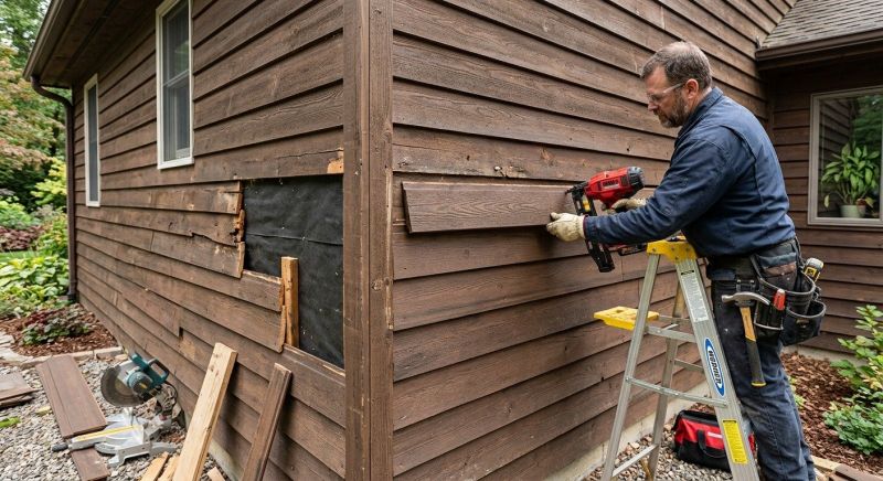 Wood Cladding Repair in Westport, CT