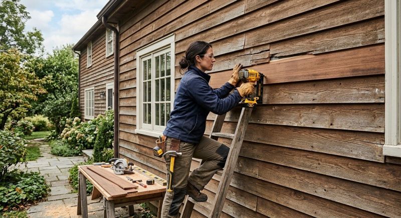 Wood Cladding Repair in Woodbridge, CT