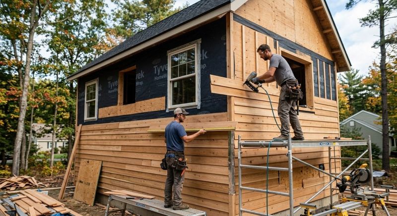 Wood Siding Installation in Newtown, CT