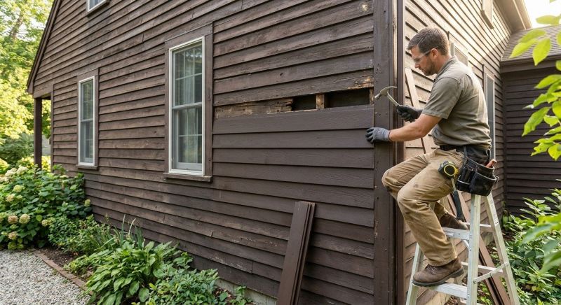 Wood Siding Repair in Branford, CT