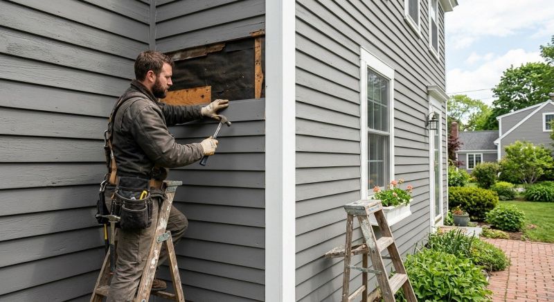 Wood Siding Repair in Waterbury, CT