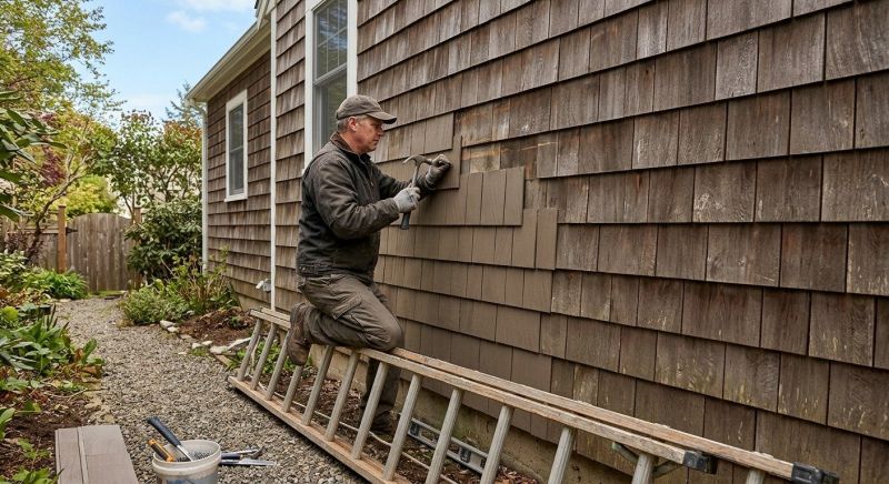 Wood Siding Repair in Westport, CT
