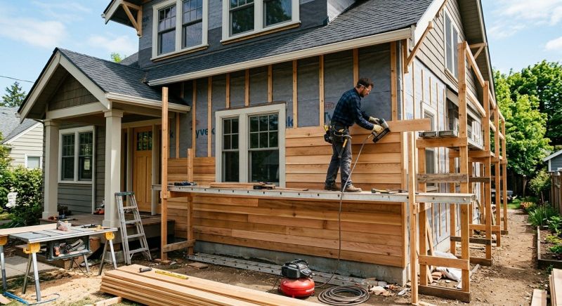 Wood Siding Replacement in Port Jefferson Station, NY