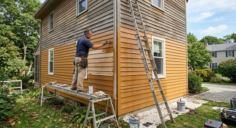 Wood Siding Restoration in Bridgeport, CT