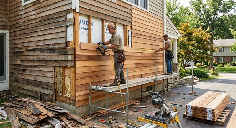 Wood Siding Service in Northport, NY